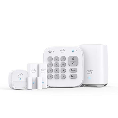 Eufy Security Home Alarm 5-Pieces Kit, White (T8990C21)...