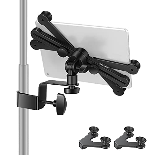 Neewer 7-14 inches Adjustable Tablet Holder Mount with 360 Degree S...