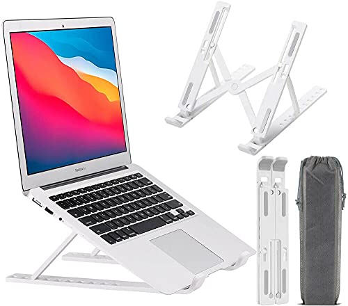 Portable Laptop Stand Tray Holder Cooling Riser Notebook 10-17 Tab...