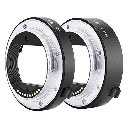 Neewer Metal AF Auto-Focus Macro Extension Tube Set 10mm&16mm for S...