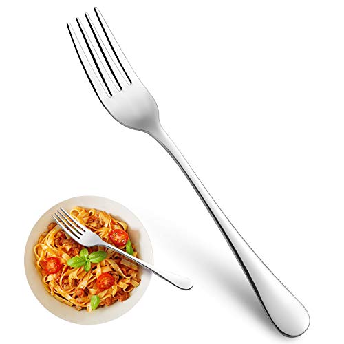 Dinner Forks,Set of 16 Top Food Grade Stainless Steel Silverware Fo...