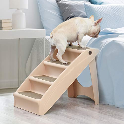 PaWz Pet Ramp Indoor Dog Steps Stair Portable Foldable Ladder for B...