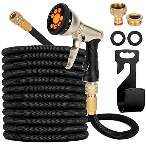 Garden Hose Expandable, Leakproof Lightweight, Retractable Collapsi...