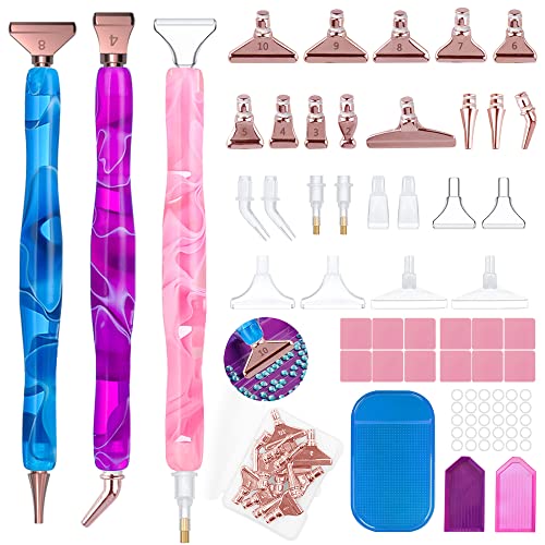 45 Pcs Diamond Paint Pen Kits, SENHAI Diamond Art Pens Stainless & ...