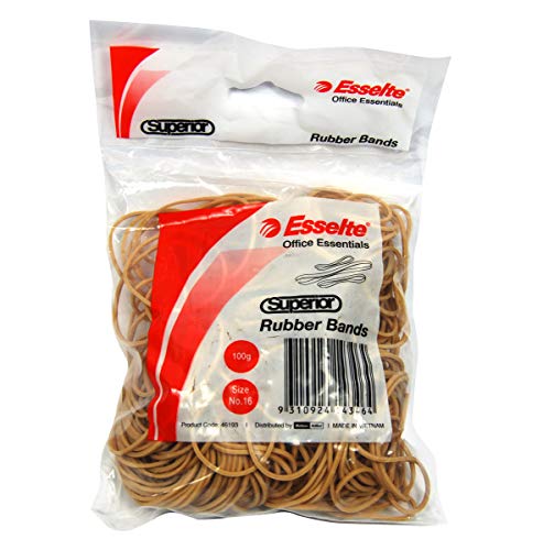 Superior Rubberbands Size16 100Gm Bag Natural...