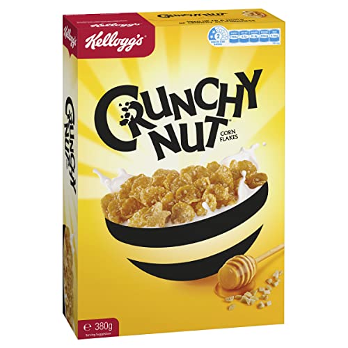 Kellogg s Crunchy Nut Corn Flakes Breakfast Cereal, 380g...