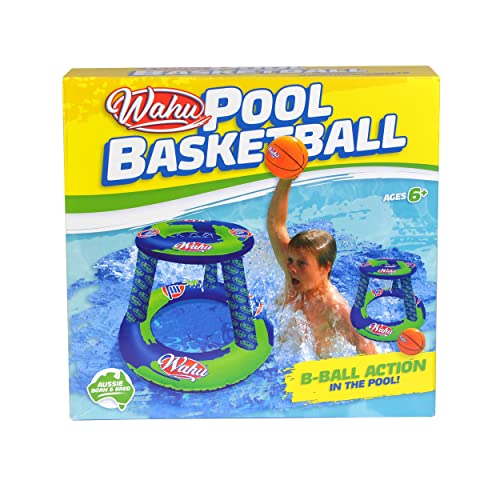 WAHU Pool Basketball Inflatable, Green Blue...