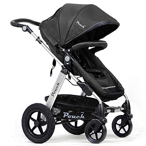 POUCH 2 in 1 Baby Toddler PRAM Stroller Jogger Aluminium with Bassi...
