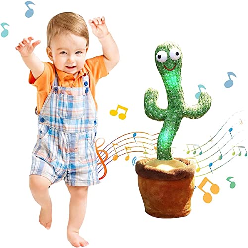 Baby Toy,Luminous Cactus Plush Toy,Dancing Cactus,Easter Decoration...