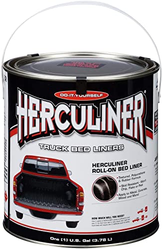 JB Weld Herculiner Truck Bed Liner, Black, 3.78 Litre...